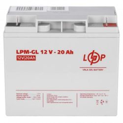 Батарея для ИБП 12В 20Ач LogicPower LPM-GL 12V-20 Ah гелевый, 180х75х166 (5214) - Картинка 3