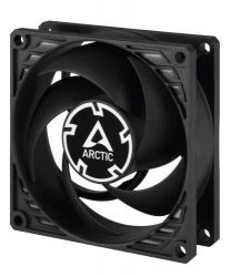 Вентилятор 80 мм, Arctic P8 PWM PST, Black, 5 шт, 80х80х25 мм, PWM, 200-3000 об/мин, 4-pin, гидравлический подшипник (ACFAN00154A) - Картинка 2