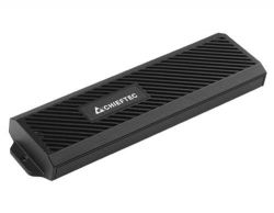 ������ ������� Chieftec, Black, M.2, Type-C 3.2 Gen2, 1xM.2 NVMe / SATA, ������ 2230/2242/2260/2280, ����������� ������ (CEB-M2C-TLE)
