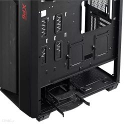 Корпус ADATA XPG CRUISER Black, без БЖ, Mid Tower, для EATX / ATX / Micro-ATX / Mini-ITX / CEB / EEB, 3x120 мм XPG VENTO ARGB, VGA до 380 мм / CPU до 170 мм, бічна панель із загартованого скла 4 мм (CRUISERST-BKCWW) - Картинка 5