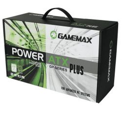 ���� ������� 550 ��, GameMax GP-550, White, 80+ Bronze, Active PFC, 14 ��, 3xMolex / 5xSATA / 1x6+2-pin / 1x4+4-pin / 1x20+4-pin, ������ OVP / UVP / SIP / OCP / OLP / OPP / SCP - �������� 3