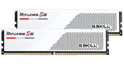 ' 32Gb x 2 (64Gb Kit) DDR5, 5600 MHz, G.Skill Ripjaws S5, White, 36-36-36-89, 1.25V,   (F5-5600J3636D32GX2-RS5W)