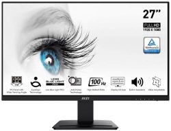 ������� 27" MSI PRO MP273A, Black, WLED, IPS, 1920x1080 (16:9), 1 ��, 100 ��, 250 ��/�, 1000:1, 178�/178�, 2x3 ��, VGA/HDMI/DP, VESA 75x75 ��