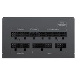 Блок живлення 1250 Вт, GameMax GX-1250 PRO, Black, модульний, 80+ Platinum, Active PFC, 13.5 см, 3xMolex / 10xSATA / 1x16-pin / 4x6+2-pin / 2x4+4-pin / 1x20+4-pin, захист OTP / OCP / SCP / OVP / UVP / OPP - Картинка 5