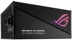 Блок питания 1200 Вт, Asus ROG Strix (Aura Edition), Black, модульный, 80+ Gold, 135 мм, 4xMolex / 5xSATA / 4x6+2-pin / 1x16-pin / 2x4+4-pin / 1x20+4-pin, Aura Sync, защита OPP/OVP/UVP/SCP/OCP/OTP, алюминиевый корпус (ROG-STRIX-1200G-AURA-GAMING) - Картинка 4
