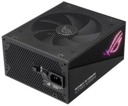 Блок питания 1200 Вт, Asus ROG Strix (Aura Edition), Black, модульный, 80+ Gold, 135 мм, 4xMolex / 5xSATA / 4x6+2-pin / 1x16-pin / 2x4+4-pin / 1x20+4-pin, Aura Sync, защита OPP/OVP/UVP/SCP/OCP/OTP, алюминиевый корпус (ROG-STRIX-1200G-AURA-GAMING) - Картинка 8