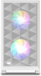 ������ PcCooler C3 D310 ARGB, White, Mini Tower, ��� ��, ��� Micro ATX / Mini ITX, 2xUSB 3.0, ����. CPU - 165 �� / GPU - 350 ��, 2x120 �� ARGB, ������� ������ �� ����������� ������ - �������� 7