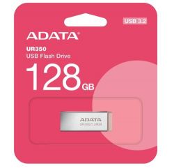 ���� ����������� USB 128Gb ADATA UR350, Silver/Brown, USB 3.2 Gen 1, �� 100 ��/� (UR350-128G-RSR/BG) - �������� 4