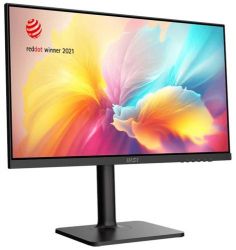 Монитор 23.8" MSI Modern MD2412P, Black, WLED, IPS, 1920x1080 (16:9), 1 мс, 100 Гц, 250 кд/м, 1000:1, 178°/178°, 2x3 Вт, HDMI/Type-C, VESA 75x75 мм - Картинка 4