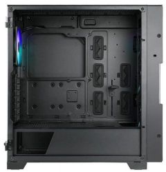������ AZZA NEO, Black, ��� ��, Mid Tower, ��� E-ATX / ATX / Micro ATX / Mini ITX, 2xUSB 3.0 / 1xType-C, ����. CPU - 170 �� / VGA - 390 ��, 4x120 �� LFO-4412D ARGB, ������� ������ �� ����������� ������ (CSAZ-500) - �������� 5