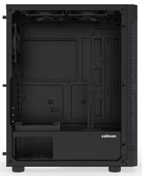Корпус Zalman i4, Black, Mid Tower, без БЖ, для ATX / Micro ATX / Mini ITX, 2xUSB 3.0 / 1xUSB 2.0, макс. CPU - 170 мм / VGA - 320 мм, 6x120 мм - Картинка 3