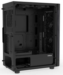 Корпус Zalman i4, Black, Mid Tower, без БЖ, для ATX / Micro ATX / Mini ITX, 2xUSB 3.0 / 1xUSB 2.0, макс. CPU - 170 мм / VGA - 320 мм, 6x120 мм - Картинка 4