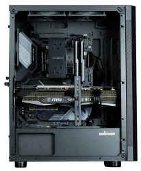 Корпус Zalman i4, Black, Mid Tower, без БЖ, для ATX / Micro ATX / Mini ITX, 2xUSB 3.0 / 1xUSB 2.0, макс. CPU - 170 мм / VGA - 320 мм, 6x120 мм - Картинка 5
