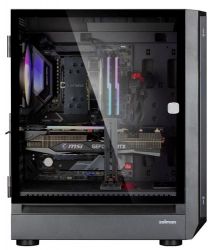 ������ Zalman i6, Black, Mid Tower, ��� ��, ��� E-ATX / ATX / Micro ATX / Mini ITX, 1xType-C / 1xUSB 3.0 / 1xUSB 2.0, ����. CPU - 180 �� / VGA - 355 ��, 4x140 �� RGB, ������� ������ �� ����������� ������ - �������� 2