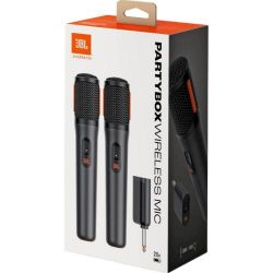Микрофон JBL Partybox Wireless Mic, Black, 2 шт, беспроводной передатчик, до 10 м (JBLPBWIRELESSMIC) - Картинка 7