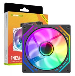 ���������� 120 ��, GameMax FN12A-S2I-R, Black, 120�120�25 ��, ARGB ���������, 800-1600 ��/���, �� 31.21 ��, 4-pin (PWM) / 3-pin (ARGB), ����������������� ��������� - �������� 6