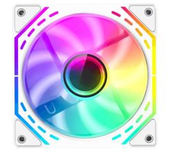 ���������� 120 ��, GameMax FN12A-S2I-RW, White, 120�120�25 ��, ARGB ���������, 800-1600 ��/���, �� 31.21 ��, 4-pin (PWM) / 3-pin (ARGB), ����������������� ���������