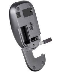 Мышь беспроводная Defender Wave MM-995, Black, USB, оптическая (сенсор PixArt 3065), 800-1600 dpi, 3 кнопки, 1xAA (52995) - Картинка 5
