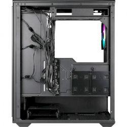 Корпус AZZA FOREST, Black, без БЖ, Mid Tower, для ATX / Micro ATX / Mini ITX, 2xUSB 3.0, макс. CPU - 160 мм / VGA - 330 мм, 3x120 мм ARGB, бічна панель із загартованого скла (CSAZ-370) - Картинка 5