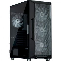 Корпус Zalman i3 NEO ARGB, Black, Mid Tower, без БП, для ATX / Micro ATX / Mini ITX, 2xUSB 3.0 / 1xUSB 2.0, макс. CPU - 160 мм / VGA - 355 мм, 4x120 мм ARGB, боковая панель из закаленного стекла - Картинка 2
