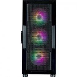 Корпус Zalman i3 NEO ARGB, Black, Mid Tower, без БП, для ATX / Micro ATX / Mini ITX, 2xUSB 3.0 / 1xUSB 2.0, макс. CPU - 160 мм / VGA - 355 мм, 4x120 мм ARGB, боковая панель из закаленного стекла - Картинка 3