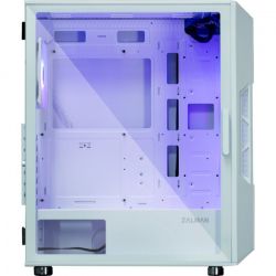 Корпус Zalman i3 NEO ARGB, White, Mid Tower, без БП, для ATX / Micro ATX / Mini ITX, 2xUSB 3.0 / 1xUSB 2.0, макс. CPU - 160 мм / VGA - 355 мм, 4x120 мм ARGB, боковая панель из закаленного стекла - Картинка 4