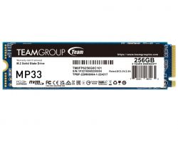 ������������ ����������� SSD 256Gb, Team MP33, PCI-E 3.0 x4, M.2 2280, 3D TLC, 1600/1000 ��/� (TM8FP6256G0C101)