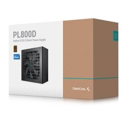 ���� �������� 800 ��, Deepcool PL800D, Black, 80+ Bronze, Active PFC, 12 �� HYB, 2xMolex / 8xSATA / 1x16-pin / 3x6+2-pin / 2x4+4-pin / 1x20+4-pin, ������ OPP/OVP/SCP/OTP/OCP/UVP/SIP/NLO, ATX12V V3.0 (R-PL800D-FC0B-EU) - �������� 8