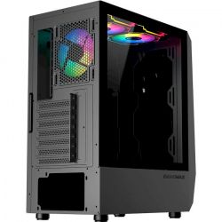 Корпус GameMax Time Bandit, Black, без БЖ, Mid Tower, для ATX / MicroATX / Mini-ITX, 2xUSB 2.0 / 1xUSB 3.0, макс. CPU - 170 мм / VGA - 330 мм, 2x140 мм (Time Bandit) - Картинка 9