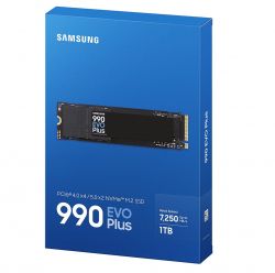 SSD накопитель Samsung 990 Evo Plus 1Tb PCI-E 5.0 x2 M.2 2280 3D TLC (MZ-V9S1T0BW) - Картинка 3