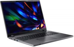 Ноутбук 16" Acer TravelMate P2 TMP216-41-TCO-R979, Black 16" (1920x1200, IPS, 60Hz), AMD Ryzen 3 PRO 7335U(4x3-4.3GHz), 16Gb DDR5, 512Gb NVMe, AMD Radeon, LAN, WiFi 6E, Bluetooth 5.3, Web, 1xType-C/2xUSB 3.0, HDMI, 53 Wh, DOS (NX.BB2EU.007) - Картинка 2