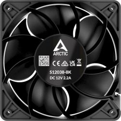 ���������� 120 ��, Arctic S12038-8K, Black, 120�120�38 ��, 800-8000 ��/���, 4-pin (PWM, 30 ��), ������� ��������������� � �������� �������� (ACFAN00294A) - �������� 3