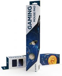 Коврик для мыши Коврик Gembird Solar System XL, Black, 900 х 350 х 3 мм, резина, ткань, поверхность для скорости / контроля - Картинка 3