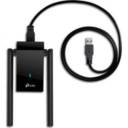 Сетевой адаптер USB TP-Link Archer TX20U plus, Black, WiFi 6, 5GHz (до 1201 Мбит/с) / 2.4GHz (до 574 Мбит/с), USB 3.0, MU-MIMO, OFDMA, 2 внешних двухдиапазонных антенны - Картинка 3