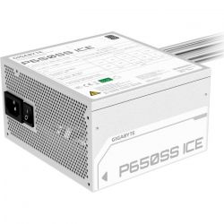 ���� ������� 650 ��, Gigabyte P650SS, White, 80+ Silver, Active PFC, 12 ��, 3xMolex / 5xSATA / 2x6+2-pin / 1x20+4-pin / 2x4+4-pin, ������ OVP/OPP/SCP/UVP/OCP/OTP (GP-P650SS ICE) - �������� 4