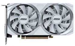 ³�������� GeForce RTX 3050, MSI, VENTUS 2X XS OC (White Edition), 8Gb GDDR6, 128-bit, DVI-D/HDMI/DP, 1807/14000 MHz, 6-pin (RTX 3050 VENTUS 2X XS WHITE 8G OC) - �������� 2