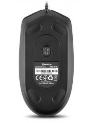 Миша REAL-EL RM-210, Black, USB, оптична, 1000 dpi, 4 кнопки, 1,5 м - Картинка 9