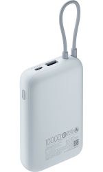 ��� Xiaomi 10000mAh (Integrated Cable) ice blue BHR9073GL (P15ZM) UA UCRF - �������� 3