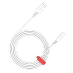 ������ USB AM - Type-C, 1.2 �, White, Canyon AC18SC, 18 �� (CNS-AC18SC12W)