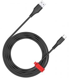 ������ USB AM - Type-C, 1.2 �, Black, Canyon AC18SC, 18 �� (CNS-AC18SC12B)
