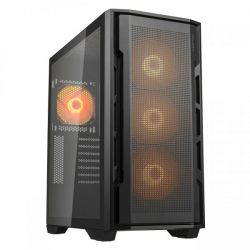 Корпус Cougar UNIFACE RGB Black, без БП, Midi Tower, для E-ATX/ATX/MicroATX/Mini-ITX, 1xType-C/2xUSB 3.0, макс. CPU - 180 мм/VGA - 400 мм, 4x120 мм, боковая панель из закаленного стекла - Картинка 9