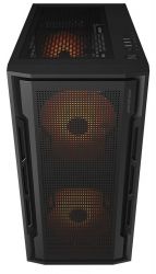 ������ Cougar Uniface Mini RGB, Black, ��� ��, Mini Tower, ��� Micro ATX / Mini ITX, 2xUSB 3.0 / 1xUSB 2.0, ����. CPU - 160 �� / VGA - 340 ��, 2x140 �� ARGB + 1x120 �� ARGB, ������� ������ �� ����������� ������, ���������� ARGB Hub - �������� 3