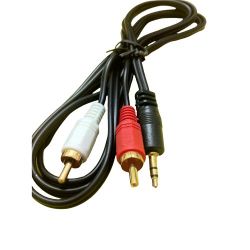 - , 3.5  (M) - 2xRCA (M), 1.5 , Black, CHiNa (B00725)