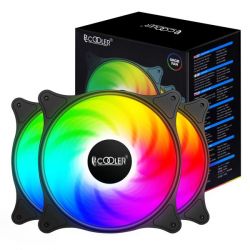 ���������� 120 ��, PcCooler FX-120 ARGB, Black, 3 ��, 120�120�25 ��, 1000-2000 ��/���, 18-33.2 ��, 4-pin (PWM) / 3-pin (ARGB), ����������������� ��������� - �������� 5