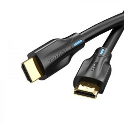 ������ HDMI (M) - HDMI (M), 2 �, Black, Vention, V2.1, 8K / 60 ��, HDR10, HLG, 48Gbps (AANBH)