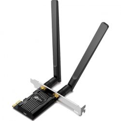 C  PCI-E TP-Link Archer TX20E, PCI-E x1, WiFi 6, 2.4GHz ( 574 /) / 5GHz ( 1200 /), Bluetooth 5.2, 2    (5 dBi),  
