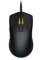  Hator Pulsar 3, Black, USB,  ( PixArt PMW 3311),  12000 dpi, 35G, RGB ,  Hator Optical 100M / Kailh 3M, 1.8  (HTM610)