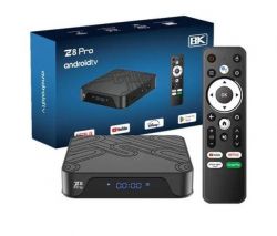 ��-��������� Mini PC - iATV Z8 PRO Allwinner H618, 2Gb/16Gb, Wi-Fi 2.4G +5G +100 Mb, USB2.0x2, AV, Mali-G31, HDMI, Bluetooth-����� �������� ���������, BT 5.0, Android TV 12