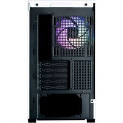 Корпус Zalman P30 BW, Black/White, Mini Tower, без БП, для Micro ATX / Mini ITX, 1xType-C / 1xUSB 3.0, макс. CPU - 173 мм / VGA - 420 мм, 3x120 мм ARGB, боковая и передняя панель из закаленного стекла - Картинка 6