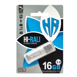   USB 16Gb Hi-Rali Rocket, Silver, USB 3.0 (HI-16GB3VCSL) -  2